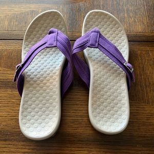 Purple Flip Flops